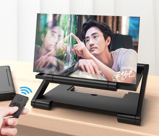 Screen Folding Mobile Phone Screen Magnifier for Smartphone