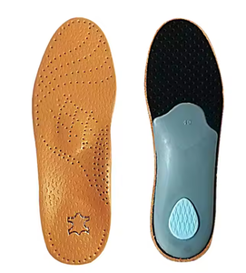 Semelles orthopédiques en <span class=keywords><strong>cuir</strong></span> chaussures orthopédiques <span class=keywords><strong>semelle</strong></span> pour pieds pieds plats soutien de la voûte plantaire pour hommes et femmes semelles de chaussures d'affaires - Product Image 1