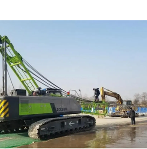 Grue sur chenilles de marque réputée 520 tonnes 84 m ZCC5200S avec 1 an de garantie - Product Image 3