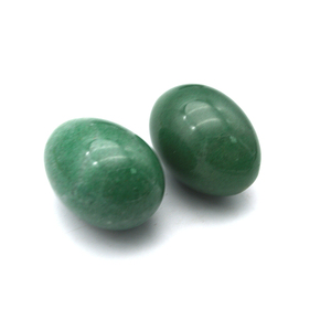 Juego de 3 Huevos Yoni de <span class=keywords><strong>Jade</strong></span>, Bolas de Kegel de Piedra Natural Pulida para Ejercicios de Músculos Pélvicos, Regalo Curativo para Mujeres - Product Image 4