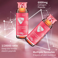 Protéines vitales poisson hydrolysé poudre de collagène marin supplément protéiné vitamine c boisson pour le blanchiment de la peau anti-âge des articulations