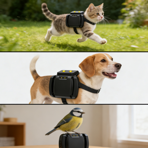 Collares de Rastreo para Mascotas Baratos con Estilo Moderno Clásico y Diseño Delgado y Ligero para Perros y Gatos, Localizador de Mascotas - Product Image 2