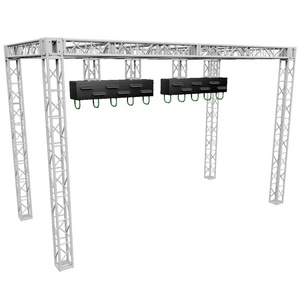 Dragonstage - Postes de Aluminio 6082 con Certificación TUV, Color Negro/Plateado, Producto Confiable para Equipos de Gimnasio y Postes de Portería - Product Image 2
