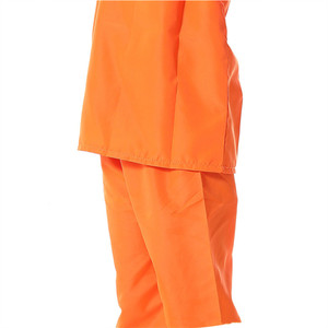 Venta al por mayor carnaval Cosplay niños prisionero disfraz clásico Simple cuello en V manga corta niños ropa criminal - Product Image 3