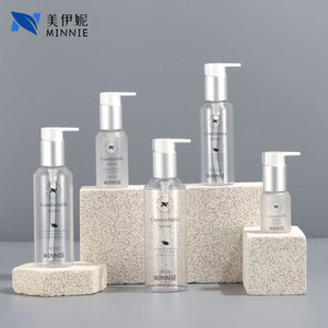 Flacon de lotion Minnie Comfortable Young 100 ml, format voyage, emballage cosmétique en PET blanc, flacon pompe rechargeable pour hydratant - Product Image 2