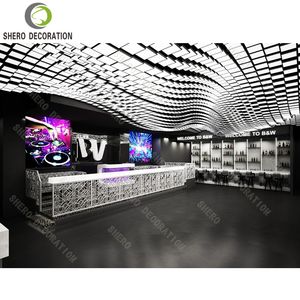 Décoration de style à la mode pour la boîte de nuit Night Club Sofa Design d'éclairage de boîte de nuit personnalisé - Product Image 3