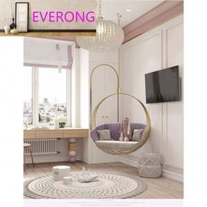 Fauteuil suspendu de haute qualité en acier inoxydable, hamac suspendu, canapé <span class=keywords><strong>pour</strong></span> la maison, la villa, l'hôtel, les loisirs en plein air, <span class=keywords><strong>pour</strong></span> le salon - Product Image 4