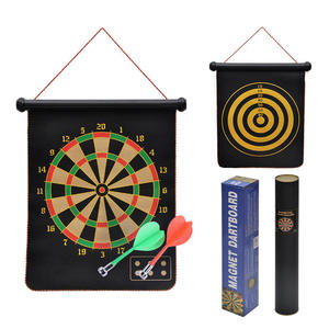 Factory Direct Sale Black Metal <strong>Dartboards</strong> <strong>Magnetic</strong> Competition Dual-use Metal Double Sided Dart Board - Product Image 2