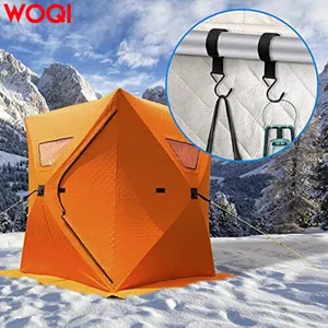 WOQI Outdoor Tragbarer Dampf würfel Winter fischerei Sauna 3-4 Personen Warmes Zelt