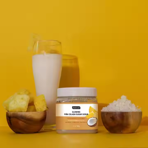 Exfoliante de Azúcar Natural con <span class=keywords><strong>Piña</strong></span> y Vitamina C para una Piel Suave y con Apariencia Más Brillante, Marca Privada - Product Image 2