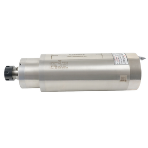 Motor de Husillo CNC Refrigerado por Agua HQD GDK125-9Z/5.5 450Hz <span class=keywords><strong>6P</strong></span> 5.5Kw ER32 125mm 9000rpm para Fresado y Taladrado con Accionamiento por Inversor Permanente - Product Image 1