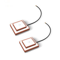 Antenne GPS active interne en céramique à double couche 25*25 /35*35mm 30dBi Glonass L1 L2 Antenne GNSS
