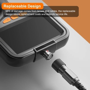 Endoscopio Portátil con Pantalla de 4.3 Pulgadas y Cable Rígido para Inspección de Tuberías, Drenajes y Alcantarillado - Product Image 5
