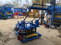 Kaidong QTM4-40 Machine à Briques en Béton, Machine de Fabrication de Blocs de Ciment, Machine de Moulage de Briques