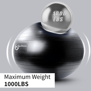 Zhensheng Factory Supply Hot Popular Gold Yoga Pilates <span class=keywords><strong>Ball</strong></span> con bomba Durable Anti Burst Gym <span class=keywords><strong>Ball</strong></span> - Product Image 5