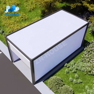 <span class=keywords><strong>Garage</strong></span> Mobile Prefabbricato per Esterni, <span class=keywords><strong>Container</strong></span> Trasportabile, Casa per Fattoria, Magazzino Prefabbricato, Capannone per Deposito Domestico - Product Image 3
