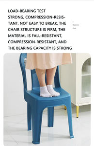 Rahat yüksek geri plastik kol sandalye - Product Image 2