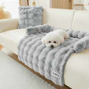 Cama de Invierno para Perros y Gatos de Lana de Conejo Personalizada 2026, Alfombra para Mascotas Gruesa y Antideslizante para Perros y Gatos - Product Image 5