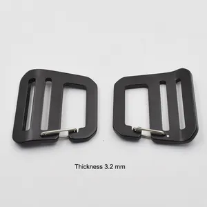 Aluminum Spring G Hooks Hardware Strong G Buckles For Backpack