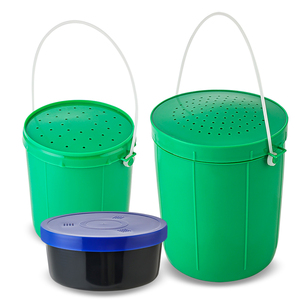 Barattoli rotondi PET a bocca larga da 120 mm, capacità 1200 ml (J1200