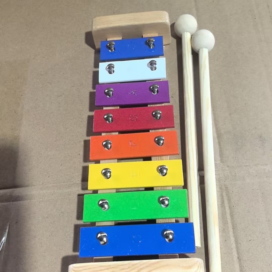 Piano de placa de aluminio de 8 tonos.