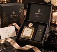 Kotak Kemasan Parfum Premium Khusus dengan Botol Kaca untuk Merek Parfum Indie Mewah