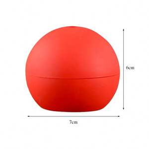 Vente chaude 2.5 en 6 cm Flexible Silicone Moule À Glace Boule Moule À Glace Silicone Maker pour Fête Saison D'été Silicone Plateau À Glaçons - Product Image 5