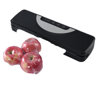 Scelleuse sous vide électrique portable domestique personnalisée, faible bruit, fonctionnement manuel, pour sacs plastiques gaufrés, style mini, capacité 1,0 L, pour aliments
