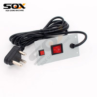 Plaque de commutation d'alimentation pour machine de jeu d'arcade Mario, carte d'alimentation