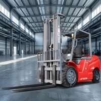 Kamera Mundur Pengangkut Kargo Distribusi Peralatan Bertenaga Listrik Liftron CPD30 3000kg Forklift Listrik Lithium