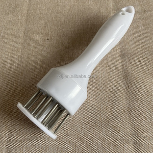 Attendrisseur de viande de <span class=keywords><strong>cuisine</strong></span> à 21 dents en acier inoxydable, avec poignée ergonomique écologique, pour détendre la viande et la rendre plus tendre, idéal pour les steaks - Product Image 5