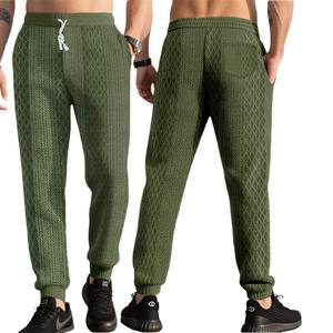 Pantalones Deportivos Jacquard para Hombre, Cintura Elástica, Delgados, Transpirables, Casuales, Estilo Urbano, con Etiqueta, Tallas M, L, XL, XXL - Product Image 4