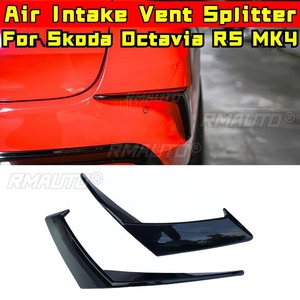 Marco Decorativo para Rejilla de Ventilación de Parachoques Delantero para Skoda Octavia RS MK4, Cubierta de Divisor de Parachoques, Pieza de Modificación - Product Image 1
