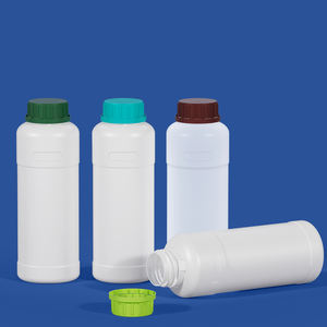 Di alta Qualità Del Materiale Vergine HDPE 1000ml Per Liquidi Chimici Bottiglia di Alcol - Product Image 2