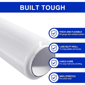 ฟิล์มยืดยืดหยุ่นสูงสีรุ้ง LLDPE แบบนิ่มห่อป้องกันสำหรับอุตสาหกรรมพาเลท - Product Image 2