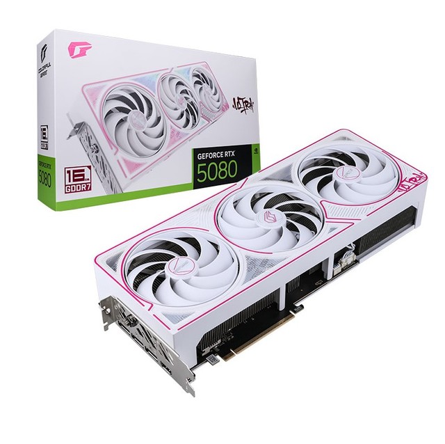 Brand New Factory-sealed RTX 5080 Ultra W OC 16GB AI Graphics Card for Desktop Esports Gaming and Video Editing Fan-Cooled
