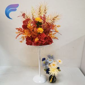 <b>Wedding</b> Props Ornaments Road Guidance Electroplated Iron Vase <b>Centerpieces</b> High Quality Modern <b>Flower</b> Stand - Product Image 2