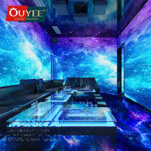 أثاث بار أنيق من Ouyee / أثاث للنوادي الليلية / الكاريوكي / طاولة مكعبات LED بالجملة / أثاث لصالات الشيشة - Product Image 5