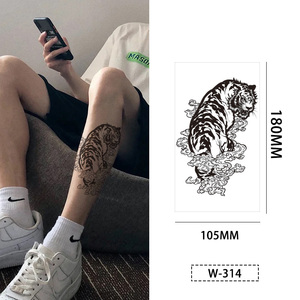 Autocollant de tatouage temporaire imperméable personnalisé pour le corps, décalcomanie en papier pour la vente en gros, les fêtes, les festivals, les événements et l'usage professionnel - Product Image 4