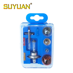 Juego de 9 Bombillas Halógenas de Emergencia para Automóvil H1 H7 55W 12V Ámbar BA15S <span class=keywords><strong>BAY15D</strong></span> - Product Image 1
