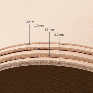 1 Feet Vuông Da Bò Rám Nắng Rau Củ Tự Nhiên Thủ Công Tự Làm Thủ Công Cắt Sẵn Da Thật - Product Image 2