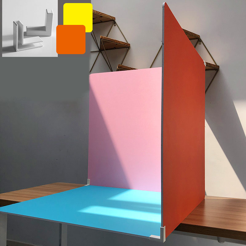 Yiscaxia 24*24 дюйма двухсторонний Водонепроницаемый фон для фотосъемки доски для Ins без каблука для фотографирования пищевых продуктов фон Опора доска