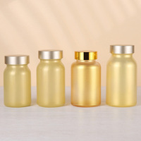 Capsule en verre de qualité alimentaire de Golden Health Products pour comprimés de poudre de médecine Bonbons sous-embouteillage de phytothérapie chinoise