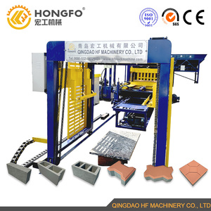 Cement <strong>Concrete</strong> Houses Brick QT4-16 Hydraulic Automatic <strong>Concrete</strong> Solid <strong>Pave</strong> Cement Interlocking Brick Making Machine Price - Product Image 4