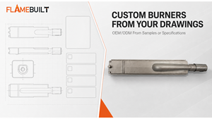 Brûleur de barbecue à gaz FLAMEBUILT en acier inoxydable moulé, robuste et résistant à la corrosion, 88 ports, volet d'air réglable, grille anti-insectes - Product Image 6
