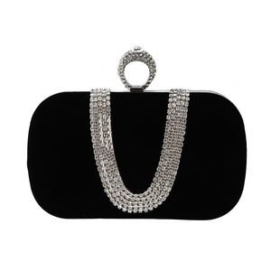 Factory Wholesale Metal Hollow Animal Diamond Purse Luxury Crystal Bag Women's Rhinestone <b>Clutch</b> Evening Bag Handbag in Stock - Product Image 1