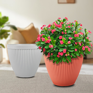 <span class=keywords><strong>Pot</strong></span> de Fleurs Moderne de Décoration Intérieur Extérieur, Grands Pots et Jardinières de Jardin pour Balcon - Product Image 1