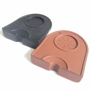 Hot Selling Fashion Durable <b>Large</b> Size Pure Black Non-Spill Silicone Coffee Tamper <b>Mats</b> - Product Image 5