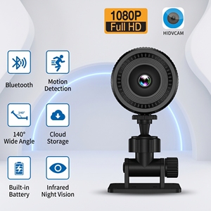 Mini Cámaras WiFi C8 1080P HD con Lente Gran Angular, Visión Nocturna Infrarroja, Detección de Movimiento, Cámara IP Inalámbrica de Seguridad para el Hogar - Product Image 2