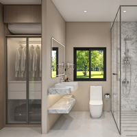 Casa Prefabricada Ecológica, Estructura de Acero Ligero, Casa Modular con Cocina y Baño para Hotel, Jardín, Casa Adosada, Apartamento Pequeño